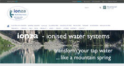 Desktop Screenshot of ionza.co.nz